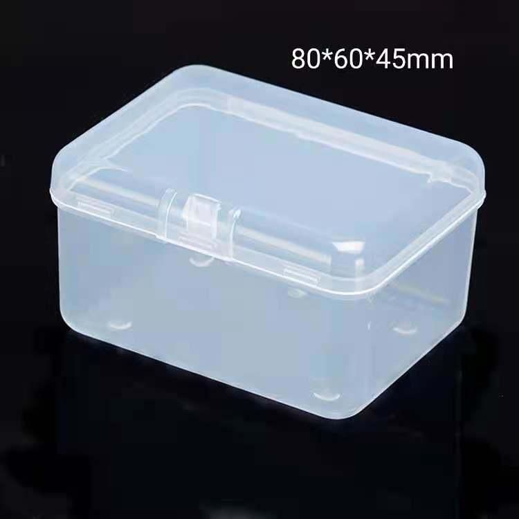 Chip Box Accessories Organizer Storage Transparent Plastic PP Material Box Packaging Custom Recyclable