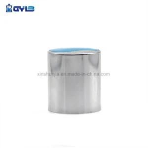 Custom Logo Metal Screw Top Silver Metalized Bottle Aluminum Plastic Caps