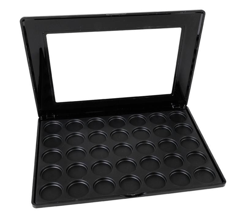 35 Hole 35 Color Empty Clear Plastic Eye Shadow Case Eyeshadow Palette for Make up