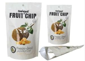 Zip Lock Fruit Chips Foil Pouch/Reusable Baby Food Pouch/Plastic Dried Fruit Bag
