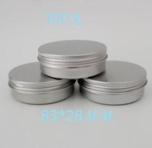 100g/100ml Aluminum Jars, Cosmetic Jars Aluminum Material, Solid Perfume Aluminum Jars, Hand Cream Jars