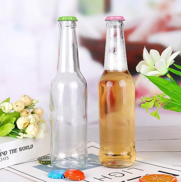 330ml Amber Beer Glass Bottle Wine Bottle Beverage Bottle