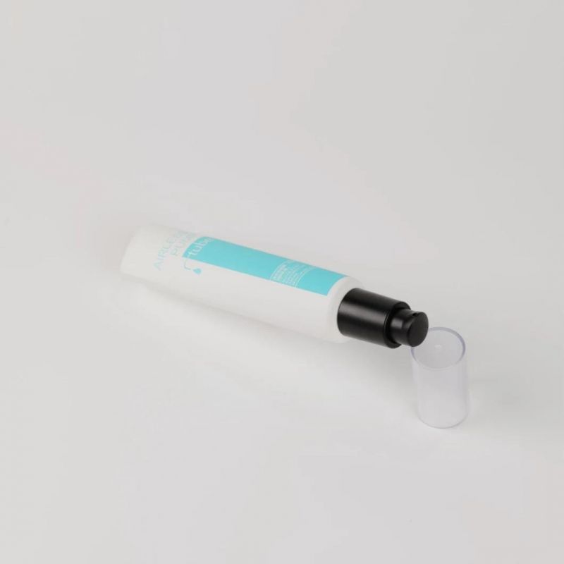 Hot Sale Colorful Airless Pump Plastic Soft Touch Squeeze Packaging Tube