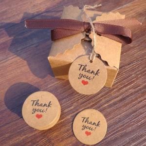 Round Shape Fashion Design Hangtags with String