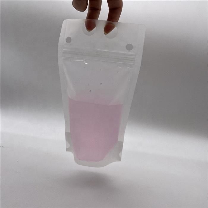 Stand up Compound Plastic Packaging Bag for Juice