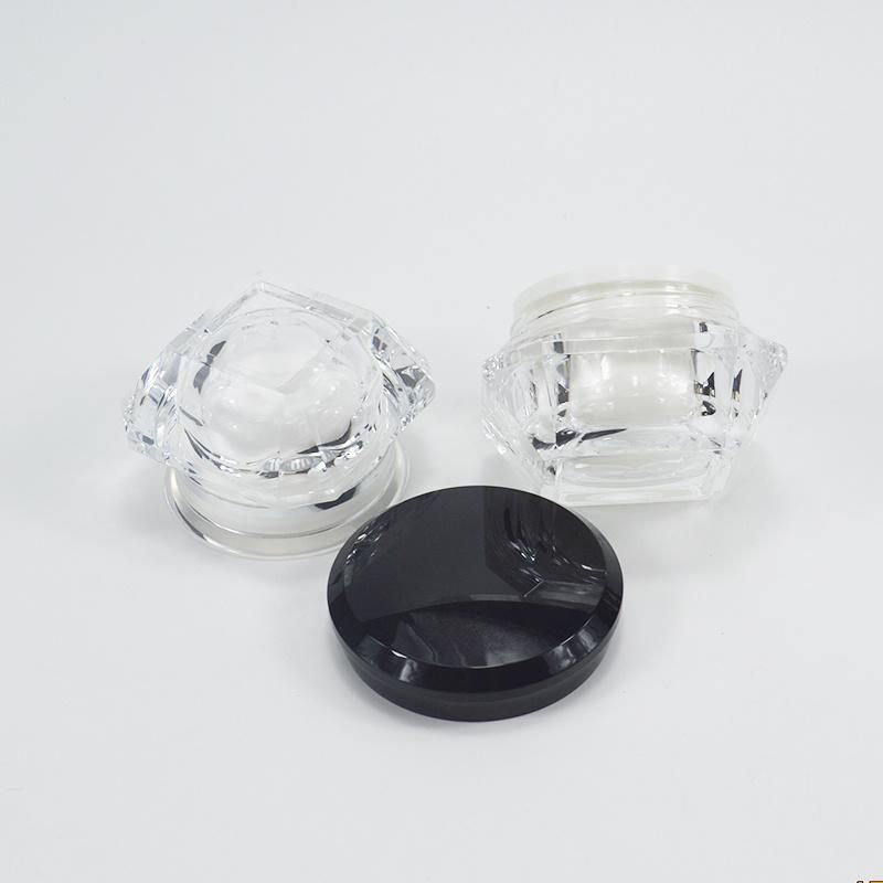 Hot Sell Plastic Acrylic 30g 50g Cream Jar Eye Cream Bottle