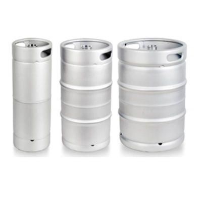 Food Grade Stainless Steel Beer Barrel Us Euro DIN Standard Slim 20L Beer Keg