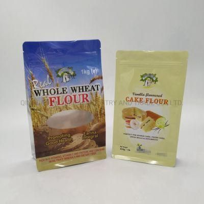1 Kg 500g 2kg Wheat Flour Plastic Packing Bags Zipper Bag