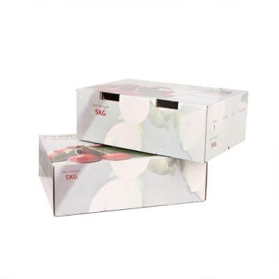 Customized Printed 5-Ply Corrugated Banana Fresh Fruit Packaging Box