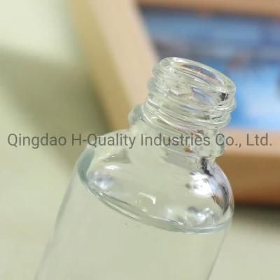 Clear Essential Oil Glass Bottle