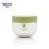 OEM China Manufacturer Cosmetic Empty Cream Packaging Pet Cream Packaging Cream Jar with Green Lid