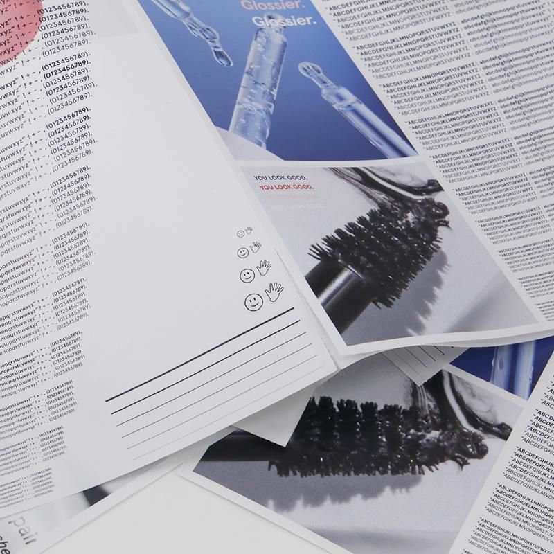 Production Construction Easy Tear Rolling Print Custom Roll Wrapping Paper