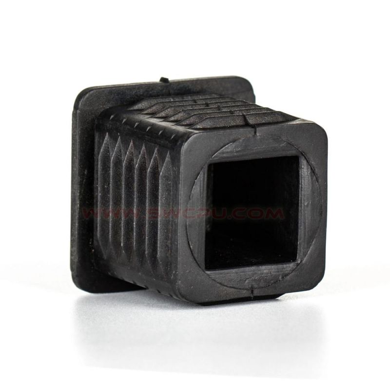 Custom Injection Mould Square Head Rubber Stopper Plug Cover