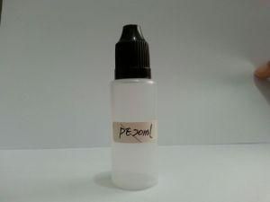 The Cheapest Price for New Year - 20ml PE and Pet E-Liquid Bottle with Childproof Cap and Slender Tip