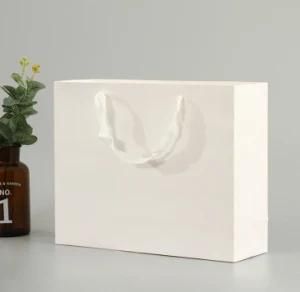 OEM Custom Design Cheap White Kraft Paper Bag for Shopping
