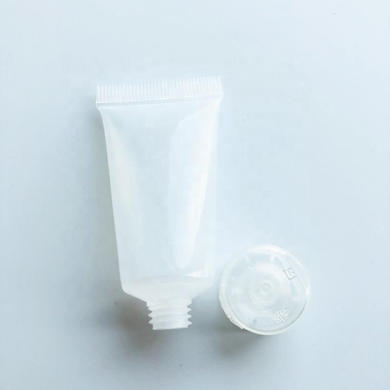 Transparent Squeeze Packaging Tube for Sunblock Conditioner Hotel Personal Care