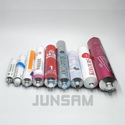 Different Size Aluminum Collapsible Tube Environmental Packaging 99.7% Purity Max 6 Colors