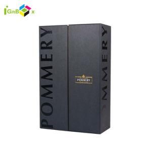 Matt Black Wine Box for High Capacity Paper Wine Box