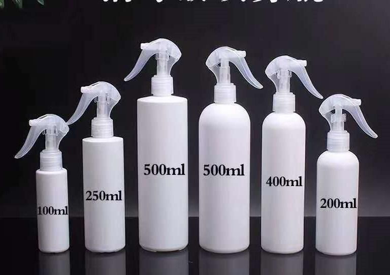 Wholesale 50ml-500ml Empty White HDPE Plastic Fine Mist Spray Bottle