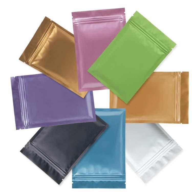 Three Side Sealing Food Packaging Heat Seal Foil Bags
