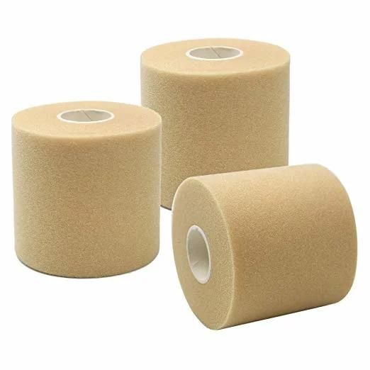 Latex Free Elastic Sports Foam Under-Wrap Bandage Healthcare Foma Bandage Soft Tape Pre-Wrap