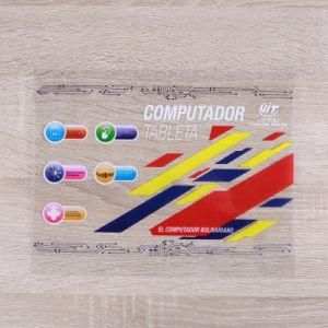 Electronic Product Color Insert Plastic Paper Printed Card