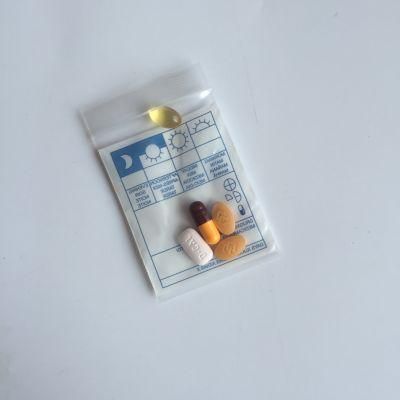 Drug Envelope Zip Locked Bag Drug and Pills Bags LDPE Plastic Zip Lock Bags