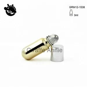 3ml Roll on Glass Bottle with Stainless Steel Ball