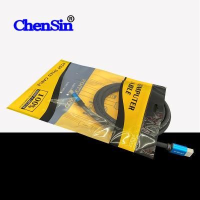 Good Attractive Plastic Packing Many Styles Computer Cable Zipper Bag