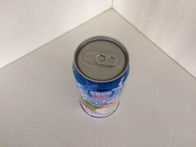 6123# Empty Drink Can for 350ml Coconut Juice with Pulp
