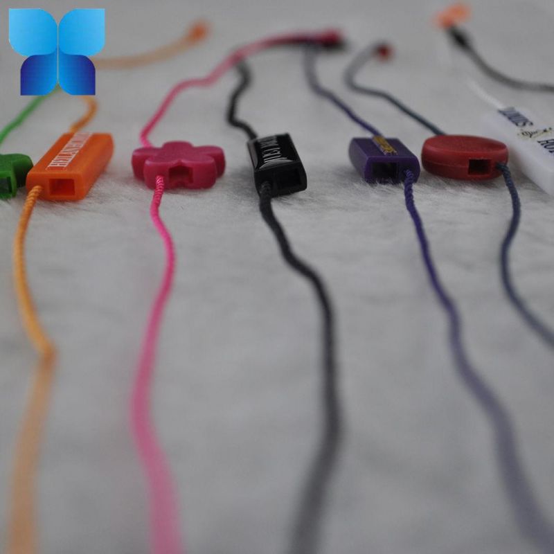 Hot Sell PVC Sllicone Garment String Seal Hang Tag