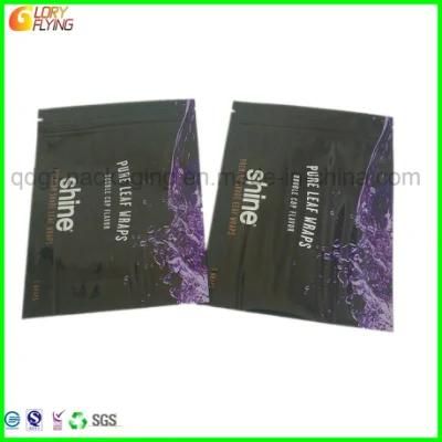 Pure Leaf Superior Tobacco Packaging Bag with Zipper Smell Proof Mylar Plastic Bag