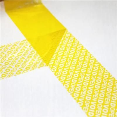 Security Adhesive Tape/Tamper Evident Warning Tape