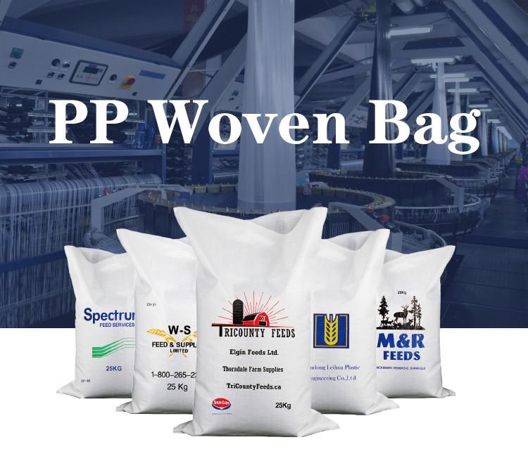 Plastic PP Woven Bag for Fertilizer Rice Cement Feed Seed