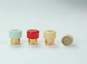 39.7mm Pilfer-Proof and Broken Tooth Plastic Combination Caps/Closures with Beautiful Shape for Vodka, Whisky, Rum, Wine Bottles