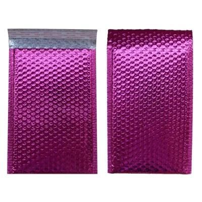 Stock Sizes Waterproof Padded Envelopes Black Bubble Mailers, Customized Logo Self Seal Protective Packaging Poly Bubble Bags