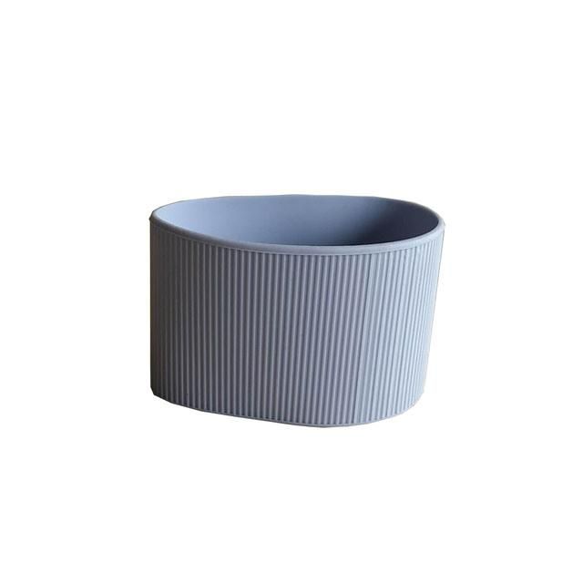 Custom Grey Silicon Rubber Cup Sleeve for Glass