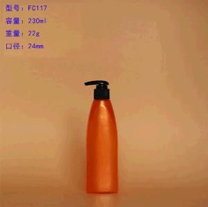 230ml Pet Plastic Lotion Pump Bottle, Body Butter/Shampoo Bottle