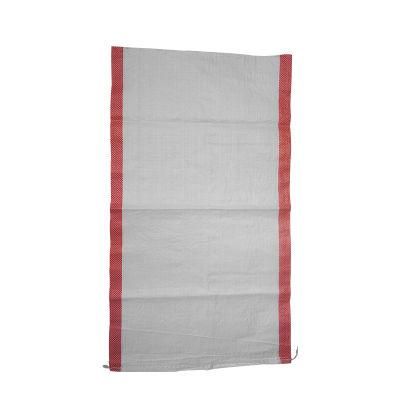 25kg 50kg PP Woven Sack Bags White Polyethylene Woven Bags