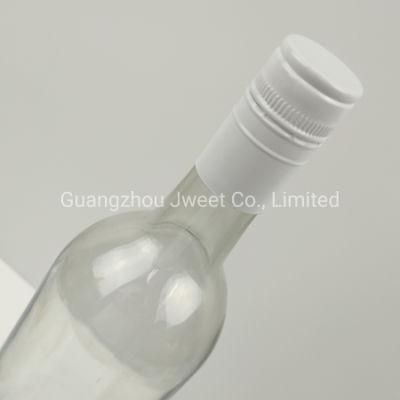 750ml Super Clear High Vodka Bottle with Cork Cap