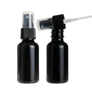 50ml 60ml 100ml Amber Bottle with Plastic Mist Sprayer for Travel Package