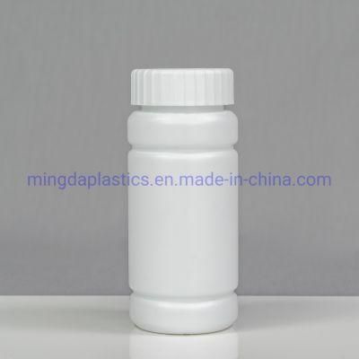 Empty Straight-Shaped Oxygen Resistance Capsules HDPE 150ml Plastic Bottle