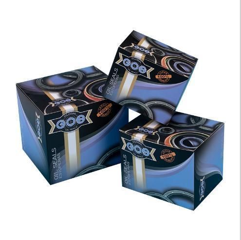 Customized Oil Seal Piston Color Box Cowhide Corrugated Printed Auto Parts Printing and Packaging Carton Cylinder Gasket Repair Kraft Package Thickened Packing