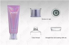 D40 Purple Holographic High Glossy Tube Cosmetic Packaging Fatory