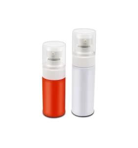 50ml 100ml 200ml Round Plastic Cosmetic Spray Bottles for Packaging Perfume Packaging with Screw Cap