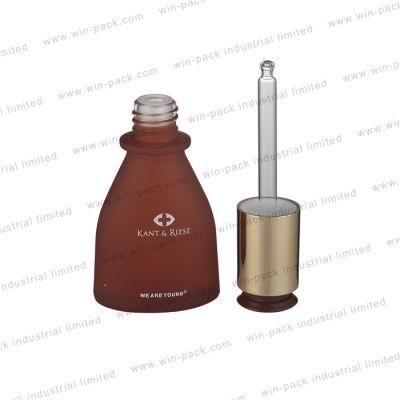 1oz 30ml Serum Glass Dropper Bottle with Water Transfer Pump Dropper with Lock