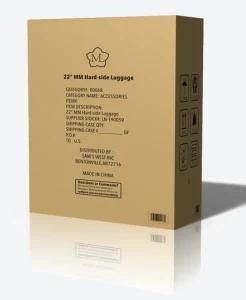Black Colour High Quality Corrugated Paper Shipping Packaging Carton Box
