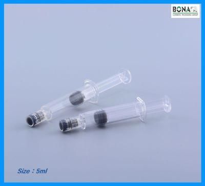 Wholesale 10ml Plastic Eye Cream Cosmetic Syringe Shaped