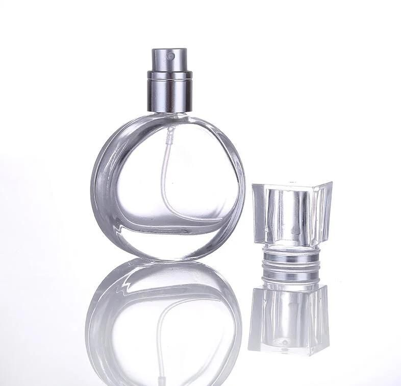 30ml Crystal Perfume Bottle Mini Portable Travel Filling Perfume Spraying Empty Bottle Anodized Aluminum Spraying Pump Box