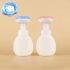 10oz Flower Foam Shape Claw Shape Mousse Lotion Foamer Bottle with Pink Blue Pump Empty for Kid Baby Handwash Face Cleanser Wash Sanitizer